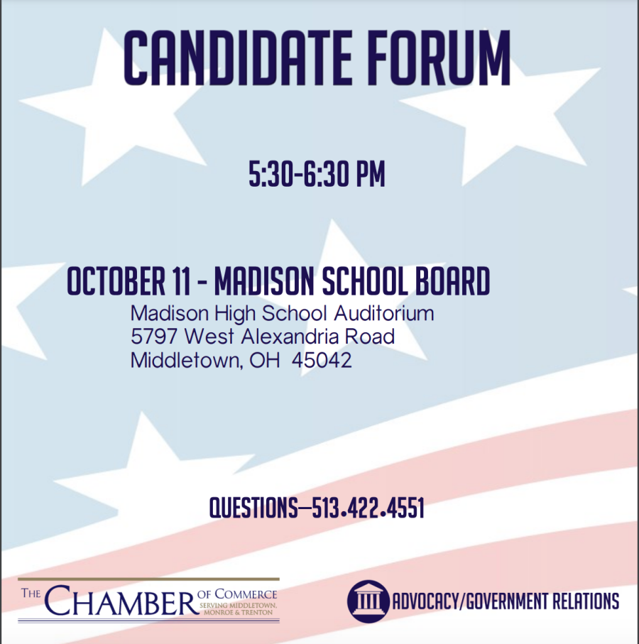 Candidate Forum poster